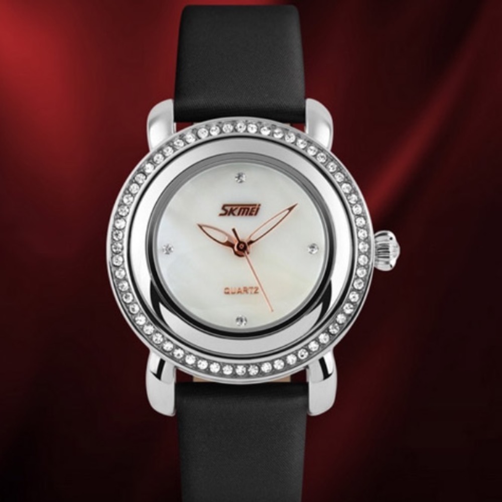 Women's diamond and crystal watch